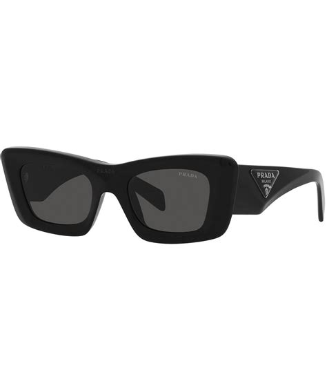 prada black sunglasses women& 39|prada sunglasses women black frame.